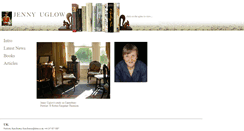 Desktop Screenshot of jennyuglow.com